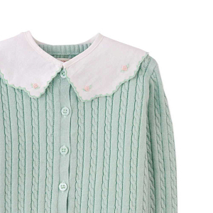 Кардиган вязаный Gingersnaps "Frida Green", мятный